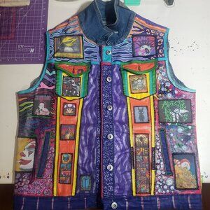 Customized Coco + Carmen One of a Kind Punk Battlevest